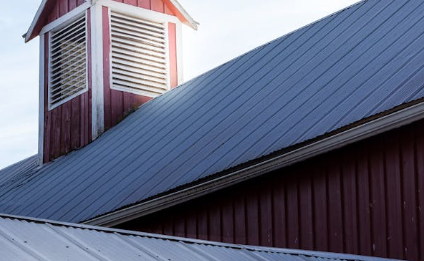 Ilustrasi genteng Baja Ringan